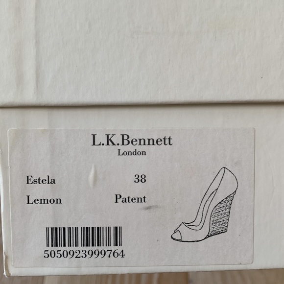L. K. Bennett Estela Wedges - Picture 3 of 15